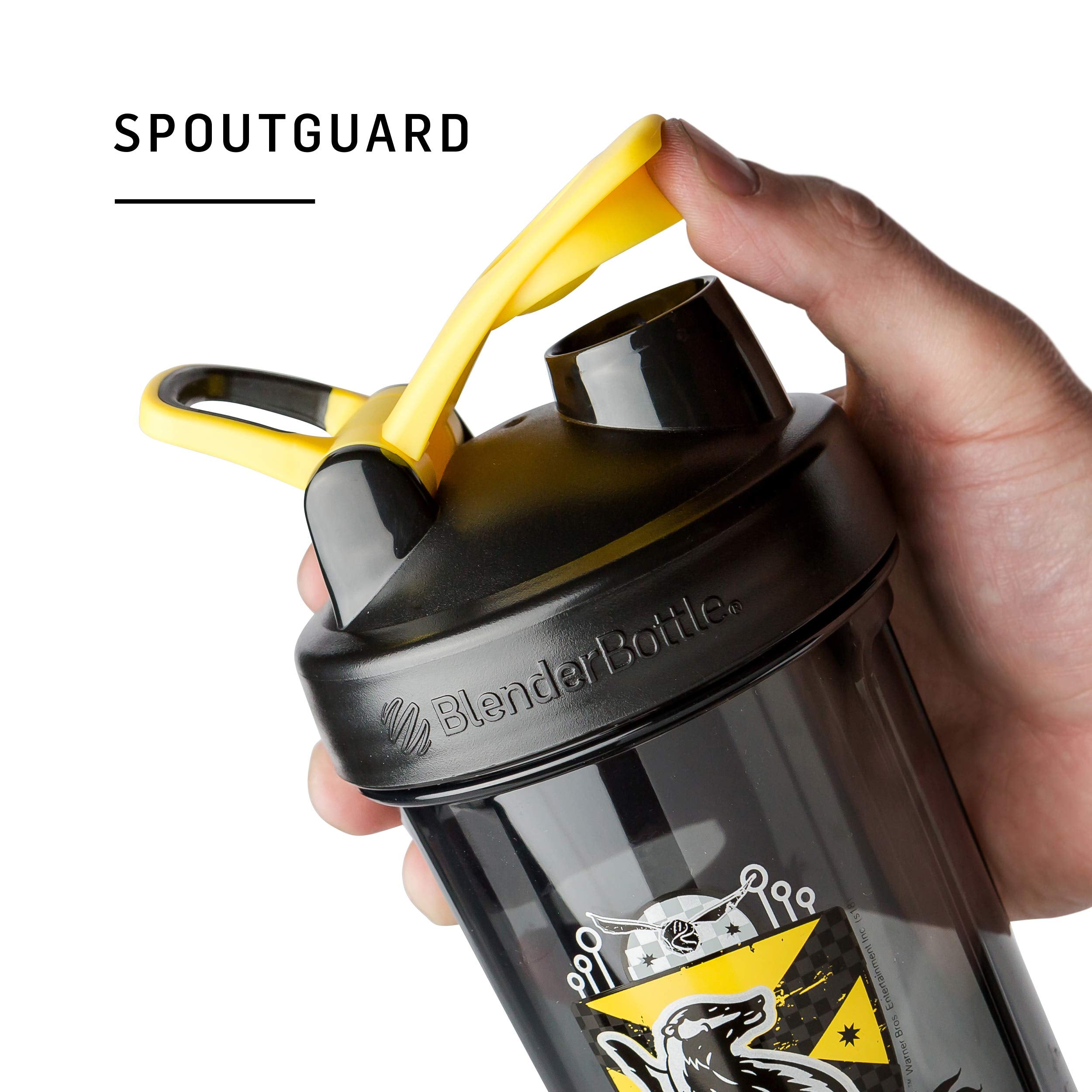 Blenderbottle Harry Potter Shaker Bottle Pro Series Perfect For Protein Shakes And Pre Workout, 28-Ounce, Deathly Hallows (Pack